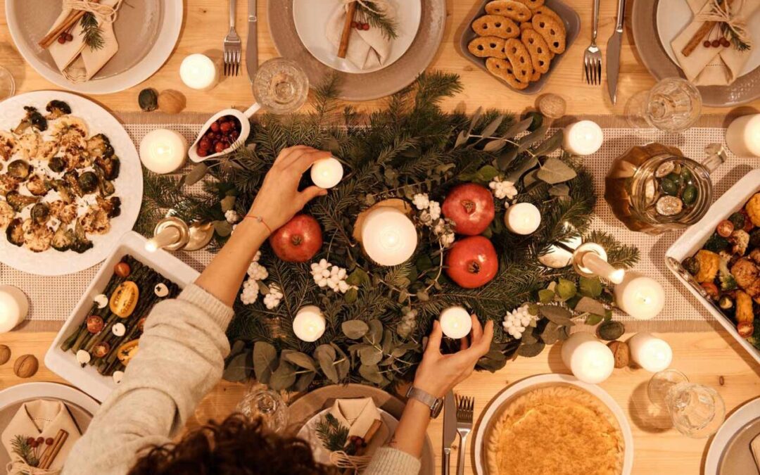 Thanksgiving Beautiful Floral Centerpiece