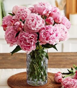 Wonderful Pink Peonies Arrangement